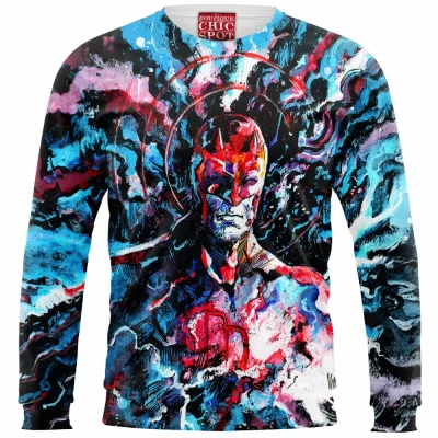 Comic Zip Sweatshirt, Daredevil Zip Sweatshirt