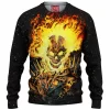 Ghost Rider Knitted Sweater