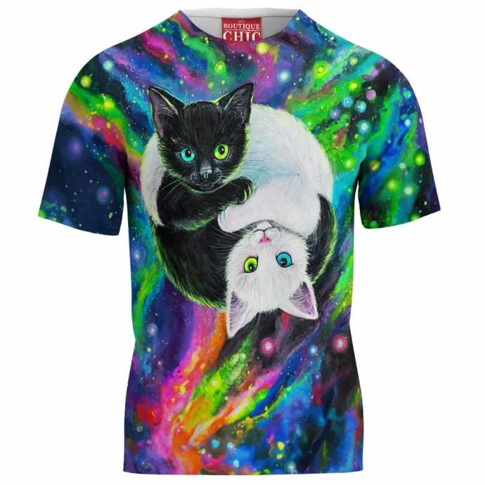 Yin Yang Cats T-Shirt