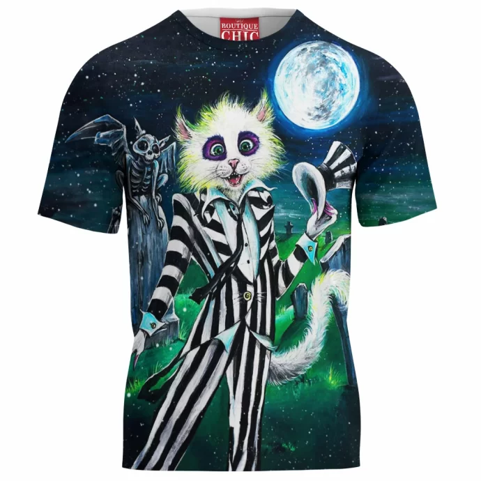 Beetlejuice Cat T-Shirt