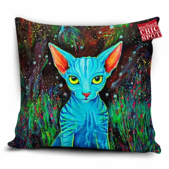 Poras Cat Pillow Cover