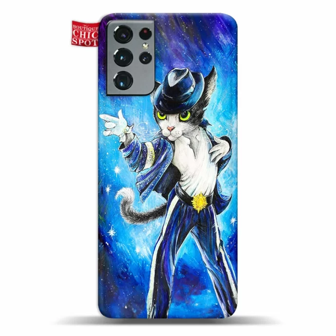 Michael Jackson Cat Phone Case Samsung