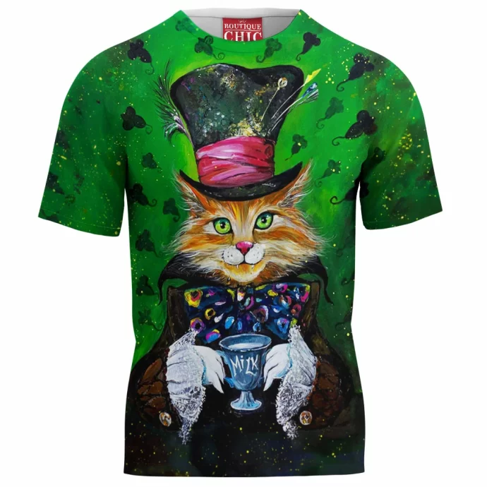 Mad Hatter Cat T-Shirt