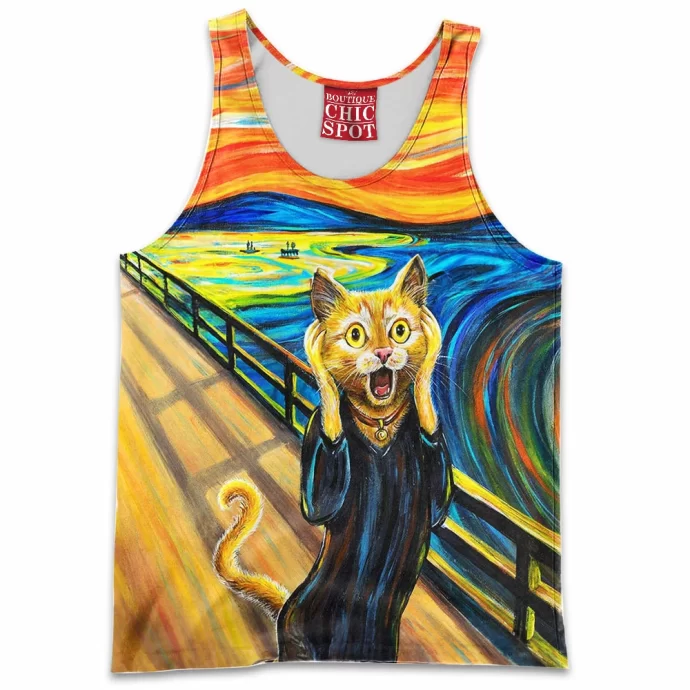 Cat Scream Tank Top