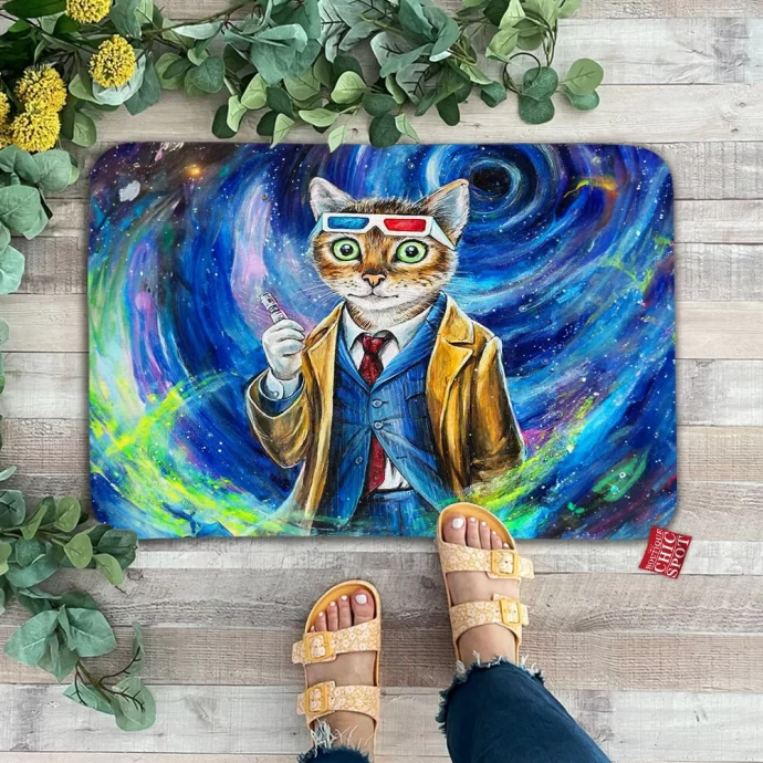 Doctor Who Cat Doormat