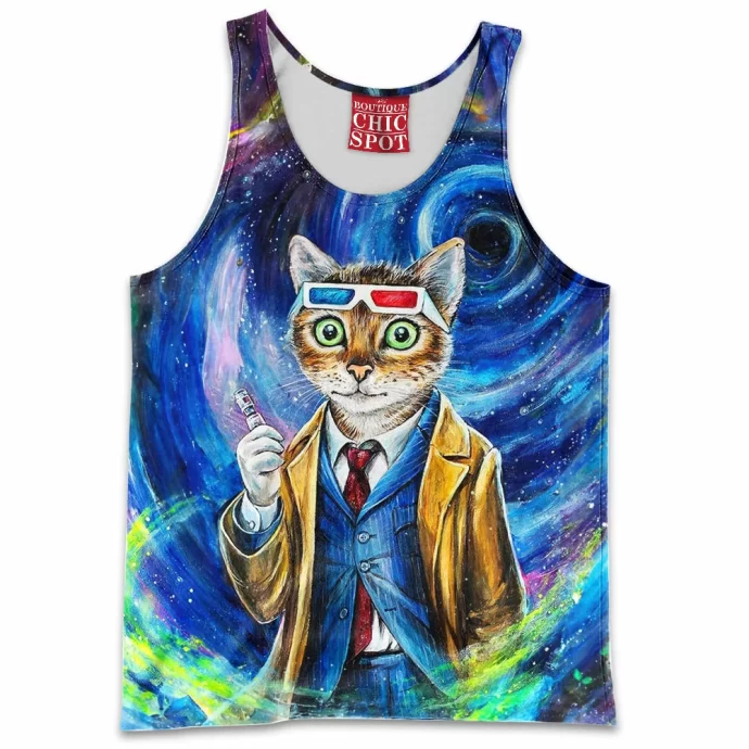 Doctor Who Cat Tank Top