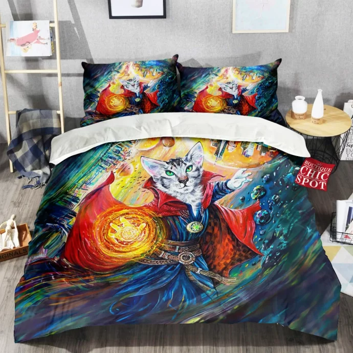 Doctor Stranger Cat Bedding Set