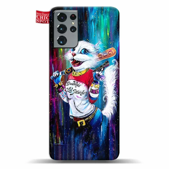 Harley Quinn Cat Phone Case Samsung