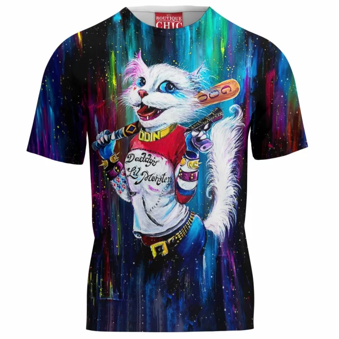 Harley Quinn Cat T-Shirt