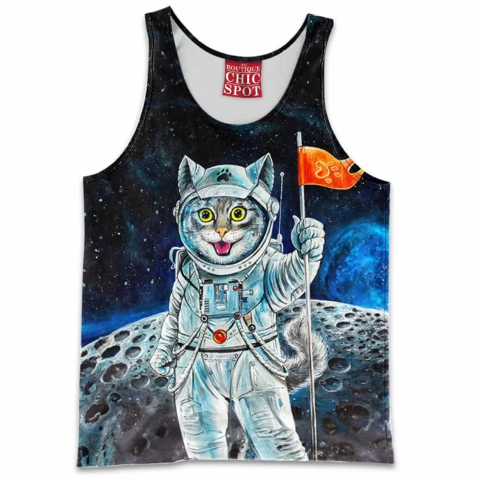 Cat in Space Tank Top