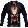Horror Hoodie, Predator Hoodie, Sci-Fi Hoodie