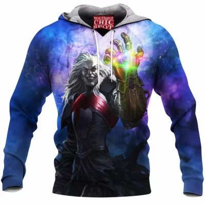 Comic Fleece-Hoodie, Knull Fleece-Hoodie, Infinity Gauntlet Fleece-Hoodie