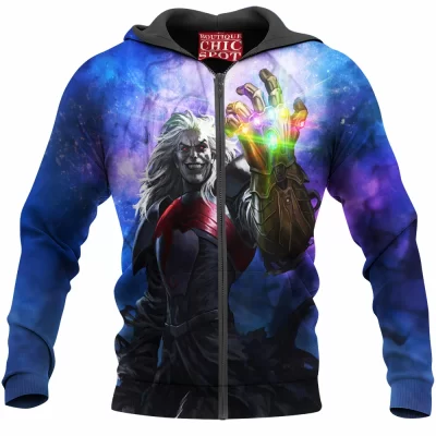 Comic Zip-Hoodie, Knull Zip-Hoodie, Infinity Gauntlet Zip-Hoodie