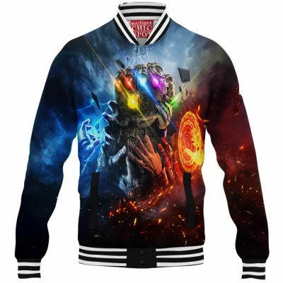 Comic Baseball-Jacket, Infinity Gauntlet Baseball-Jacket