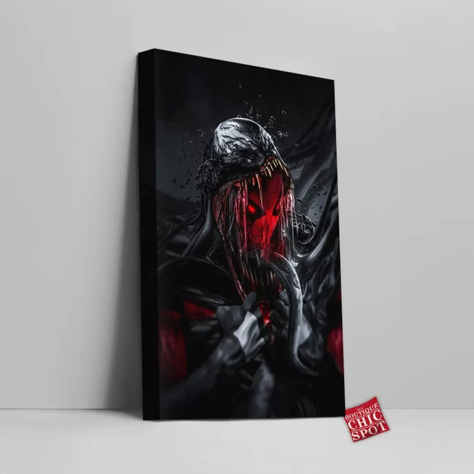 Spider-man Venom Canvas Wall Art