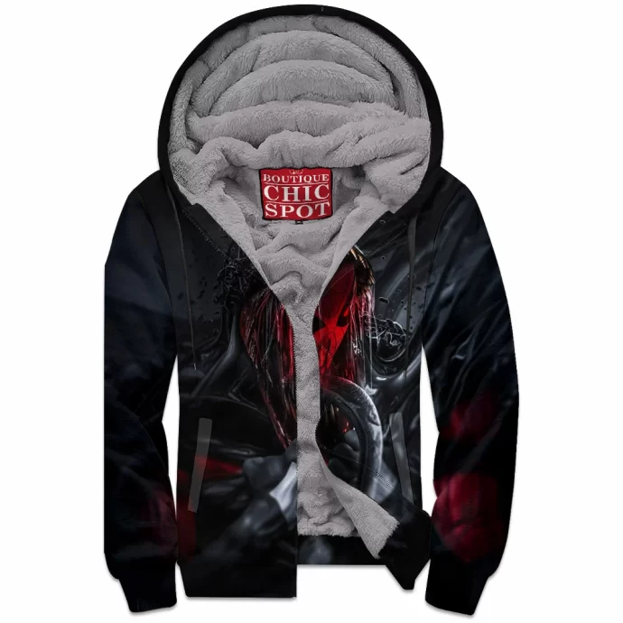 Spider-man Venom Zip Fleece Hoodie