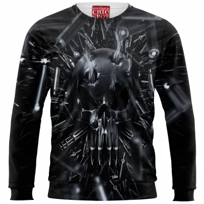 Comic Zip Sweatshirt, Punisher Zip Sweatshirt