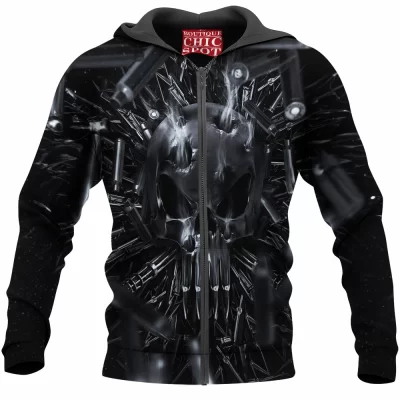 Comic Zip-Hoodie, Punisher Zip-Hoodie