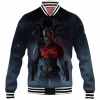 Captain America Baseball-Jacket, Comic Baseball-Jacket