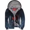 Captain America Zip-Fleece-Hoodie, Comic Zip-Fleece-Hoodie