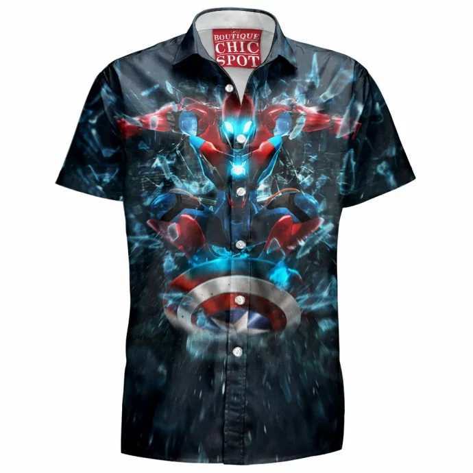 Iron Man x Spider-Man Hawaiian Shirt