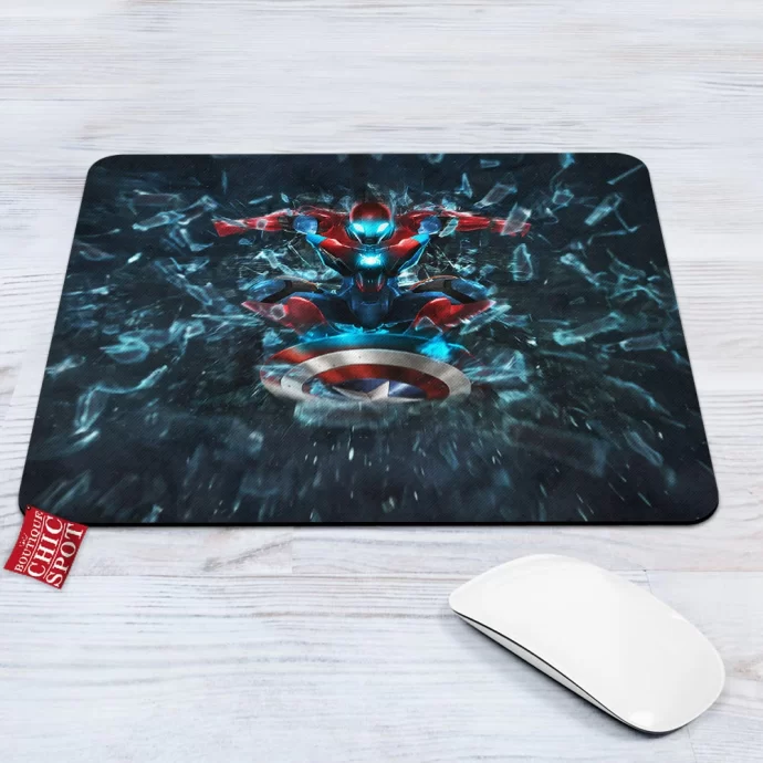 Iron Man x Spider-Man Mouse Pad