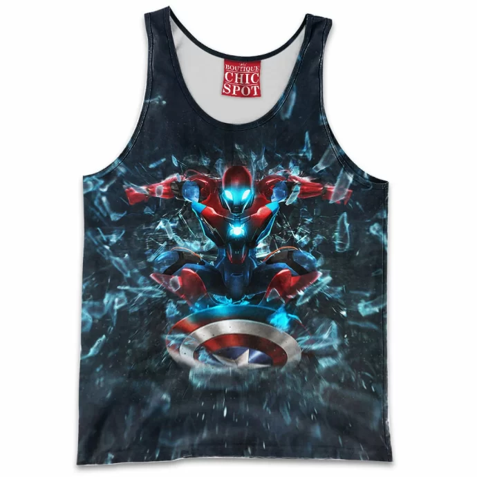 Iron Man x Spider-Man Tank Top