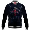 Comic Baseball-Jacket, Spider-man Baseball-Jacket, Venom Baseball-Jacket