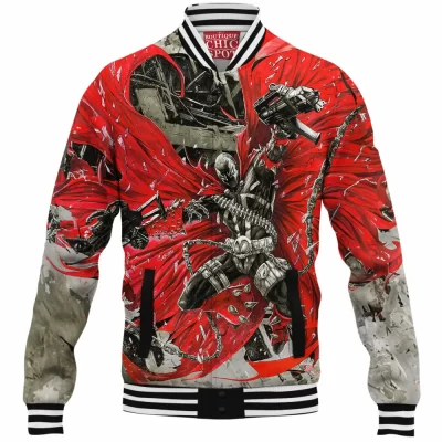 Comic Baseball-Jacket, Spawn Baseball-Jacket