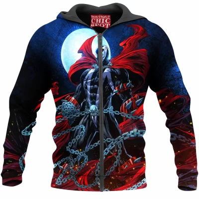 Comic Zip-Hoodie, Spawn Zip-Hoodie
