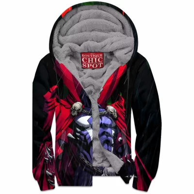 Comic Zip-Fleece-Hoodie, Spawn Zip-Fleece-Hoodie
