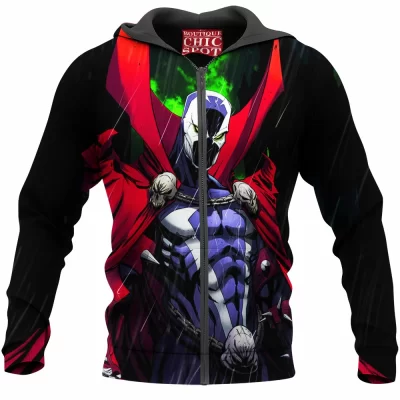 Comic Zip-Hoodie, Spawn Zip-Hoodie