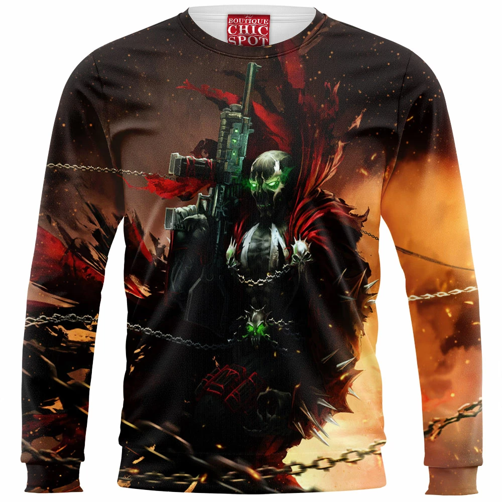 Comic Sweatshirt, Superhero Sweatshirt 1 D HANG Boutique 8675 Sweatshirt