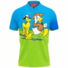 Animation Polo Shirt, Donald Duck Polo Shirt, Disney Polo Shirt