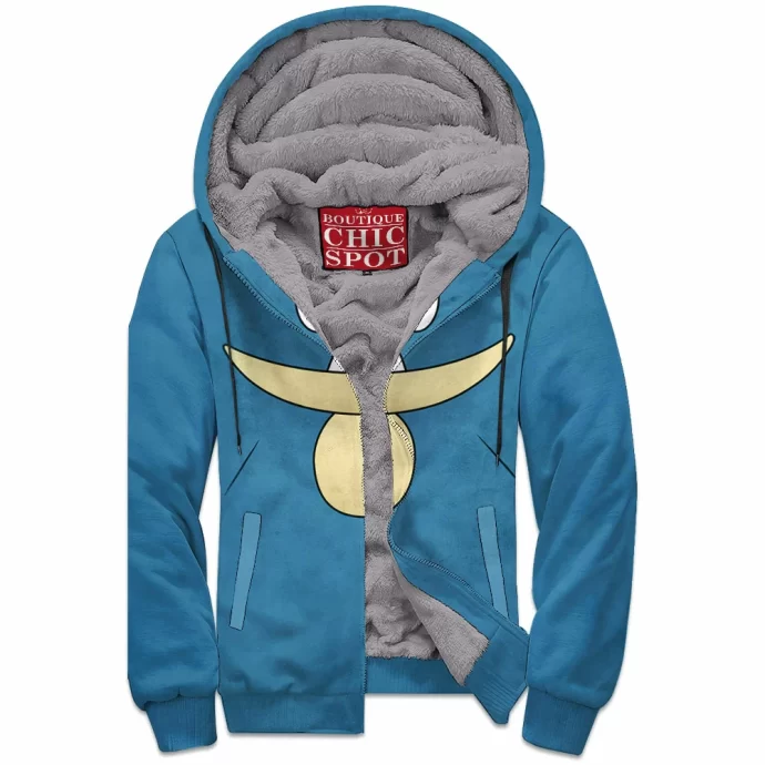 Munchlax Zip Fleece Hoodie