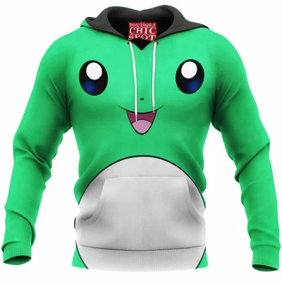 Anime Hoodie, Pokemon Hoodie, Marill Hoodie