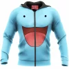 Anime Zip-Hoodie, Pokemon Zip-Hoodie, Quagsire Zip-Hoodie