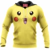 Anime Hoodie, Pikachu Hoodie, Pokemon Hoodie