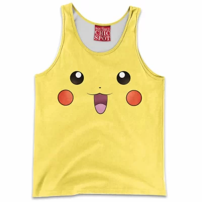 Anime Tank-Top, Pikachu Tank-Top, Pokemon Tank-Top