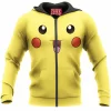 Anime Zip-Hoodie, Pikachu Zip-Hoodie, Pokemon Zip-Hoodie