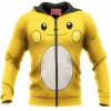 Anime Zip-Hoodie, Pokemon Zip-Hoodie, Raichu Zip-Hoodie