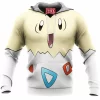 Anime Fleece-Hoodie, Pokemon Fleece-Hoodie, Togepi Fleece-Hoodie