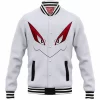 Anime Baseball-Jacket, Lugia Baseball-Jacket, Pokemon Baseball-Jacket