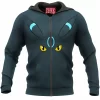 Anime Zip-Hoodie, Umbreon Zip-Hoodie, Pokemon Zip-Hoodie