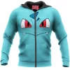 Anime Zip-Hoodie, Ivysaur Zip-Hoodie, Pokemon Zip-Hoodie