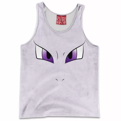 Anime Tank-Top, Mewtwo Tank-Top, Pokemon Tank-Top