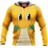 Anime Fleece-Hoodie, Dragonite Fleece-Hoodie, Pokemon Fleece-Hoodie