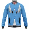 Anime Baseball-Jacket, Dragonair Baseball-Jacket, Pokemon Baseball-Jacket