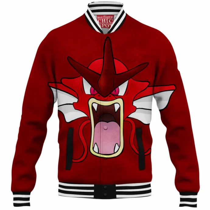 Red Gyarados Baseball Jacket