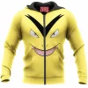 Anime Zip-Hoodie, Electabuzz Zip-Hoodie, Pokemon Zip-Hoodie